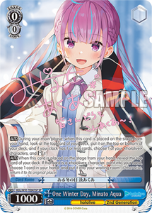 One Winter Day, Minato Aqua