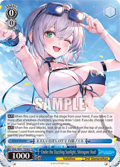 Under the Dazzling Sunlight, Shirogane Noel