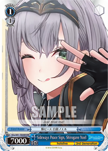 Sideways Peace Sign, Shirogane Noel