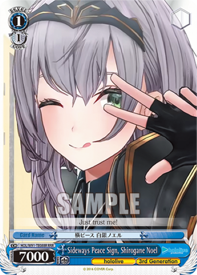 Sideways Peace Sign, Shirogane Noel
