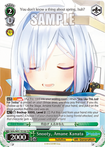 Snooty, Amane Kanata