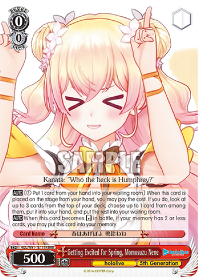 Getting Excited for Spring, Momosuzu Nene