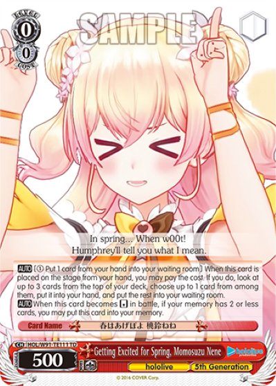 Getting Excited for Spring, Momosuzu Nene
