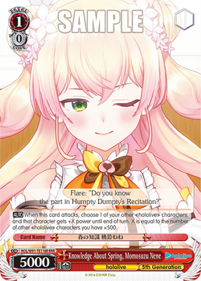 Knowledge About Spring, Momosuzu Nene
