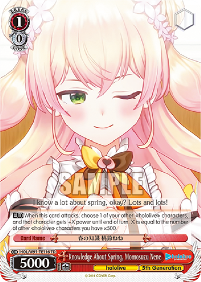 Knowledge About Spring, Momosuzu Nene