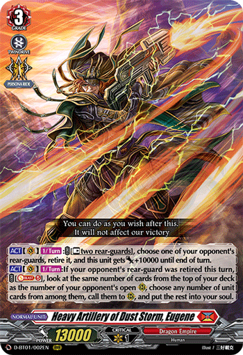 D-BT01: Genesis of the Five Greats (English) – Caesar Cards
