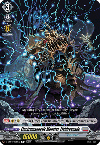Electromagnetic Monster, Elehireseade
