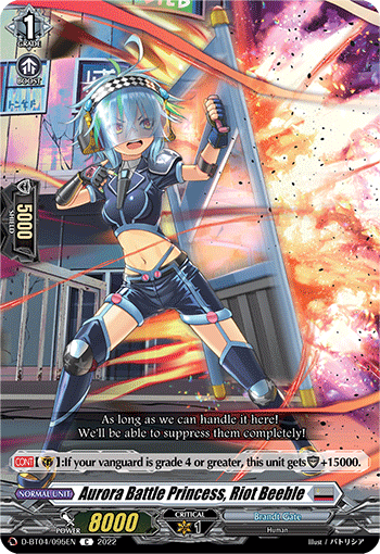 Aurora Battle Princess, Riot Beeble