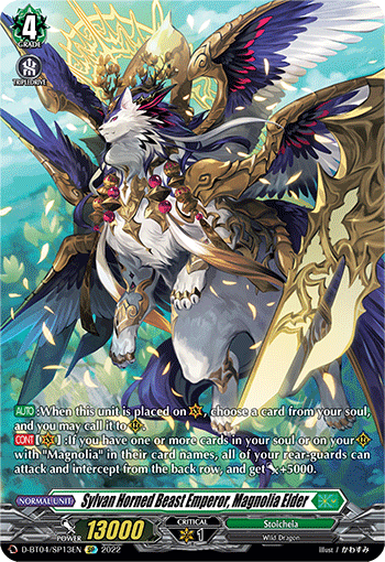 Sylvan Horned Beast Emperor, Magnolia Elder