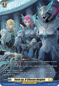 Form up, O Chosen Knights