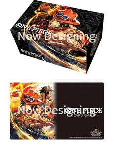 One piece tcg Championship playmat/storage set Ace