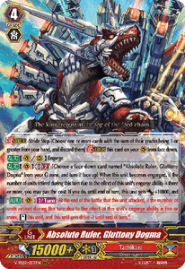 Absolute Ruler, Gluttony Dogma