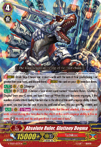 Absolute Ruler, Gluttony Dogma