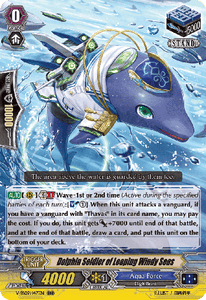 Dolphin Soldier of Leaping Windy Seas